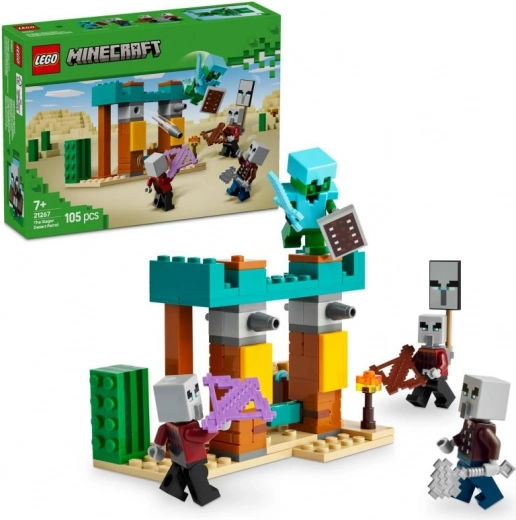 LEGO® Minecraft® 21267 Περιπολία ερημικών Κακόβουλων