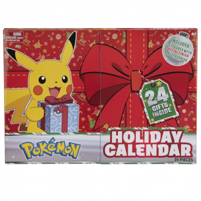Pokémon ημερολόγιο Advent με φιγούρες – 24 εκπλήξεις