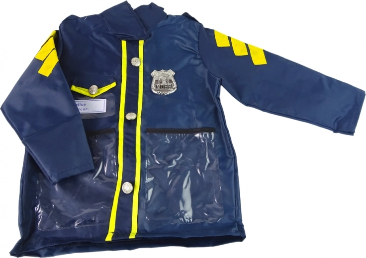 Άνετο σακάκι με την επιγραφή POLICE