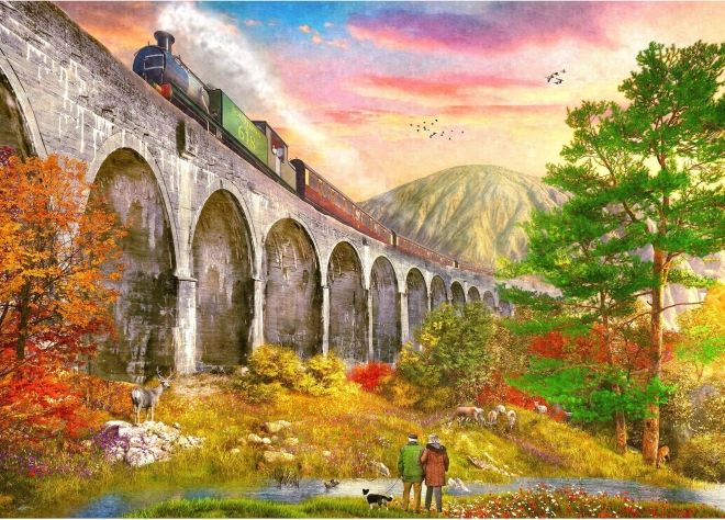 Παζλ Γέφυρα Glenfinnan 1000 κομμάτια