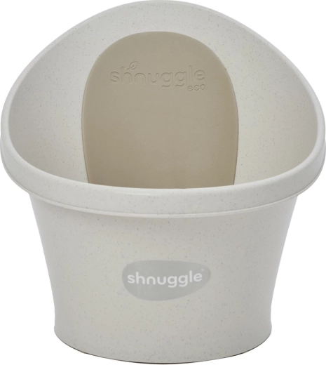 Παιδική μπανιέρα Shnuggle με στήριγμα πλάτης – Μπισκότα & Κρέμα