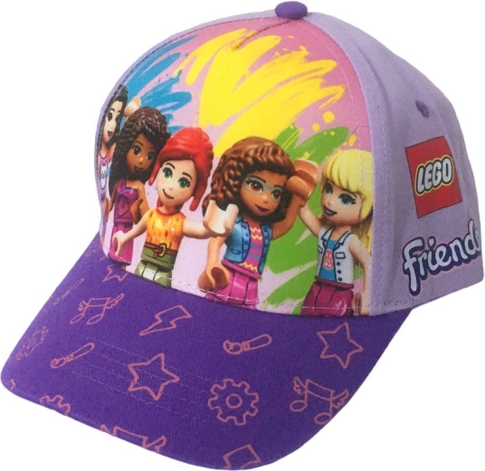Παιδικό καπέλο με γείσο Lego Friends - 1 τεμάχιο