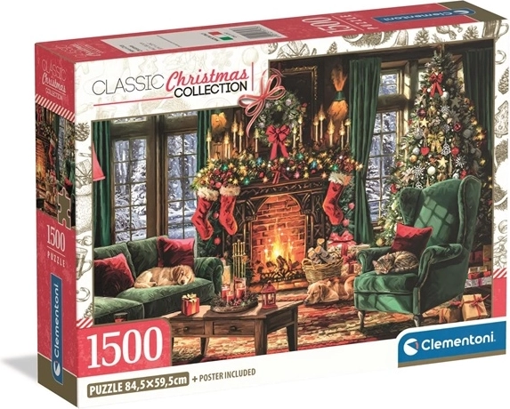 Παζλ Clementoni Have a Cozy Christmas 1500 κομματιών