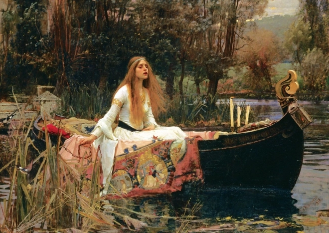 Παζλ ART: Η Κυρία του Σάλοτ (1888) – μουσειακή σειρά, 2000 κομμάτια