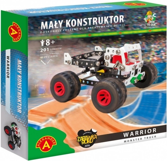 Σετ κατασκευής Mały Konstruktor – monster truck Warrior