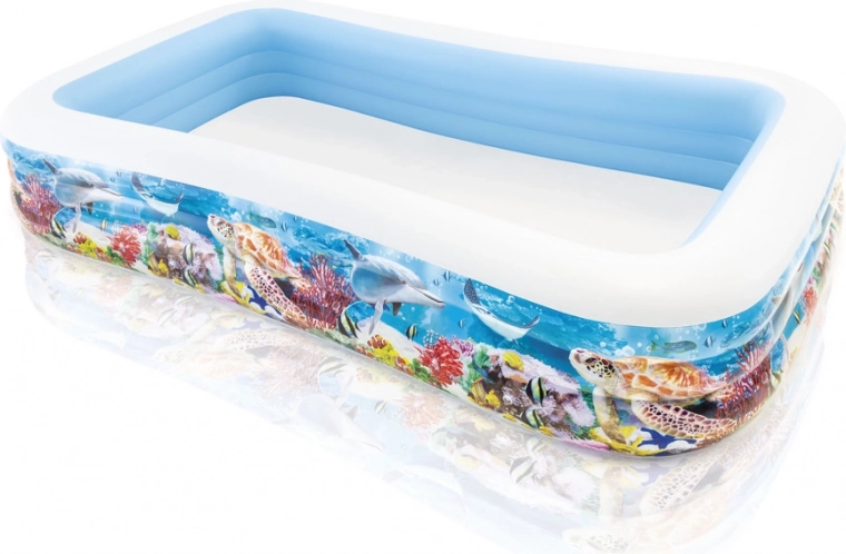 Φουσκωτή πισίνα Intex tropical θαλάσσιος κόσμος 305 × 183 × 56 cm