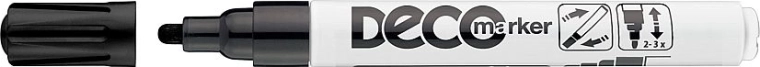 Μαρκαδόρος ICO Deco μαύρος