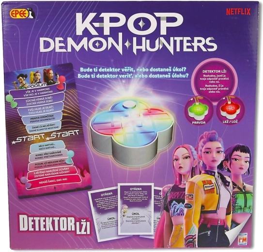 K-POP Demon Hunters ανιχνευτής ψεύδους – επιτραπέζιο παιχνίδι