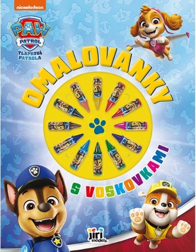 Βιβλίο ζωγραφικής με κηρομπογιές Paw Patrol