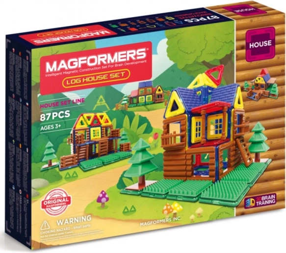 MAGFORMERS Δασική καλύβα 87 τεμαχίων