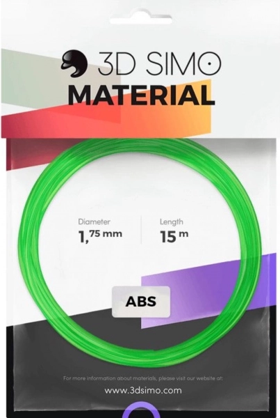 Διαφανές νήμα ABS 1,75 mm – δείγμα 15 m