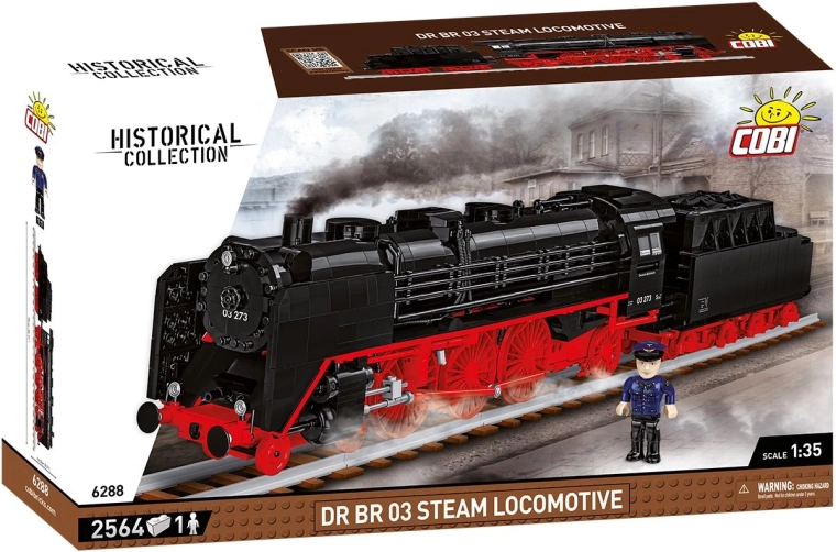 Ατμομηχανή DR BR 03 της Deutsche Reichsbahn σε κλίμακα 1:35 (Cobi)