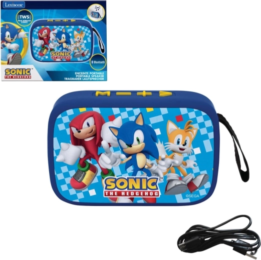 Φορητό ηχείο Lexibook SONIC με υφασμάτινη επένδυση και TWS