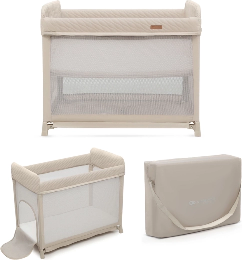 Ταξιδιωτικό κρεβατάκι KINDERKRAFT Moon Dream Beige