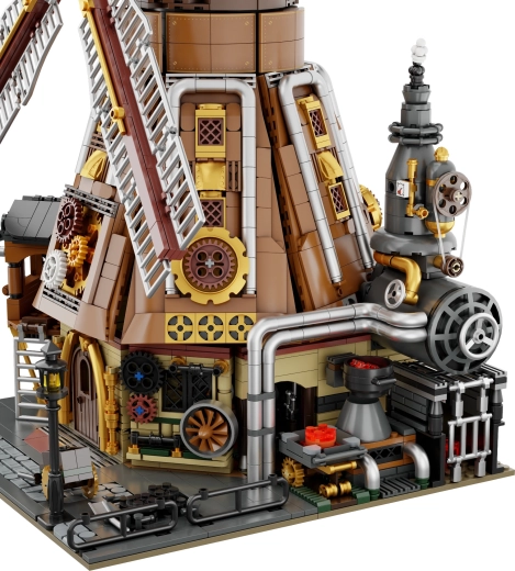 Πλούσιες steampunk λεπτομέρειες