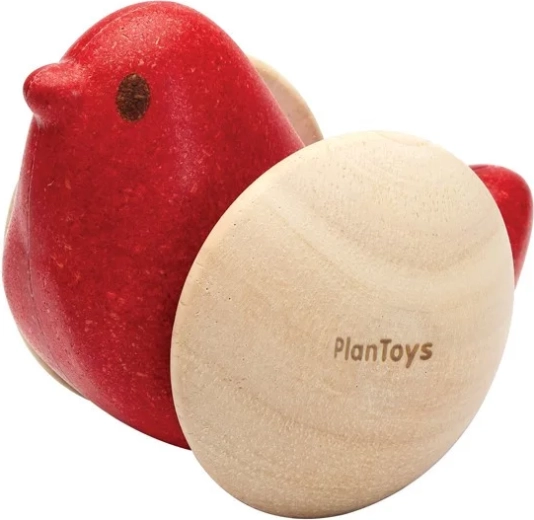 PlanToys κυλινδρικό παιχνίδι πουλάκι