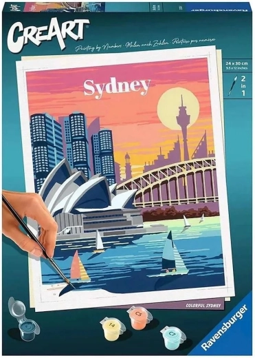 Ζωγραφική με αριθμούς Sydney από τη Ravensburger