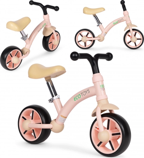 Παιδικό ποδήλατο ισορροπίας ECO TOYS ροζ