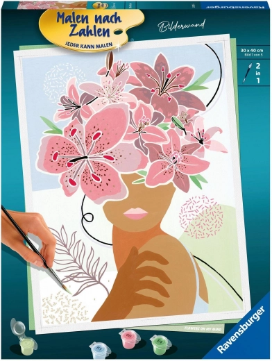 Ravensburger CreArt: Λουλούδια στο μυαλό μου – ζωγραφική με αριθμούς