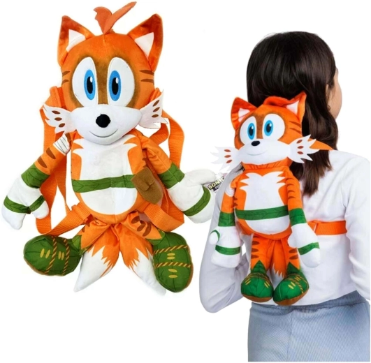 Λούτρινο σακίδιο SONIC PRIME Tails για παιδιά