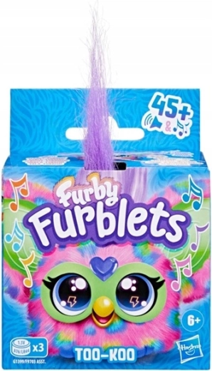 Furby Furblets Too-Koo διαδραστικό μίνι λούτρινο με κλιπ