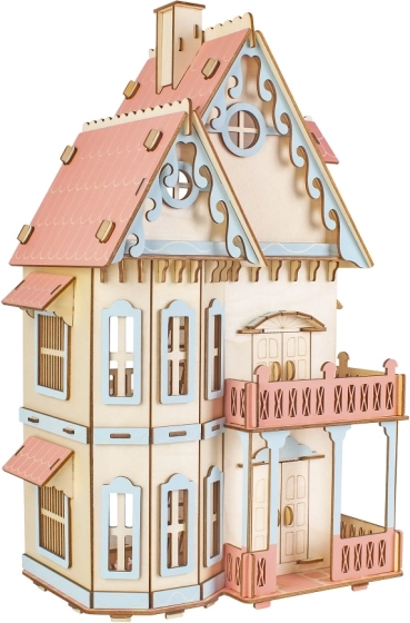Woodcraft ξύλινο 3D παζλ Γοτθική βίλα