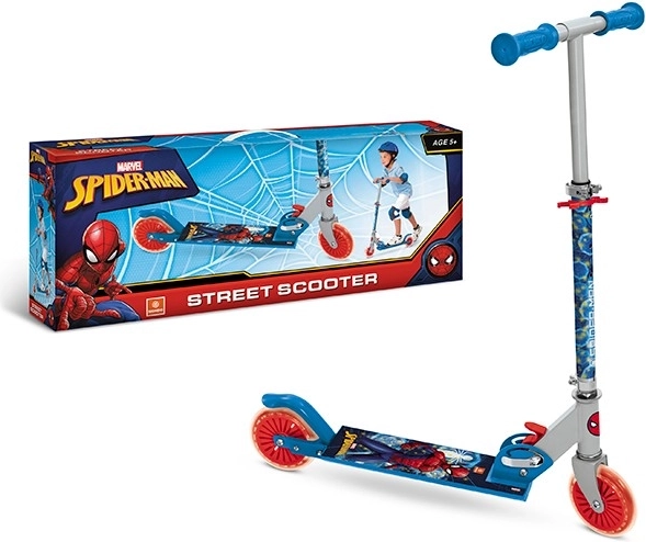 Παιδικό αναδιπλούμενο πατίνι MARVEL SPIDER-MAN με ρυθμιζόμενη μπάρα τιμονιού