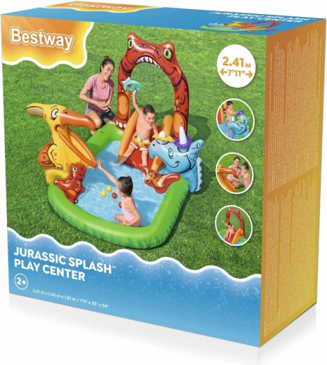 Bestway φουσκωτό υδάτινο κέντρο παιχνιδιού Jurassic World
