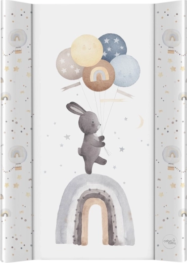 Ceba Baby αλλαξιέρα με άκαμπτη βάση 50 × 70 cm Basic Rainbow Walk