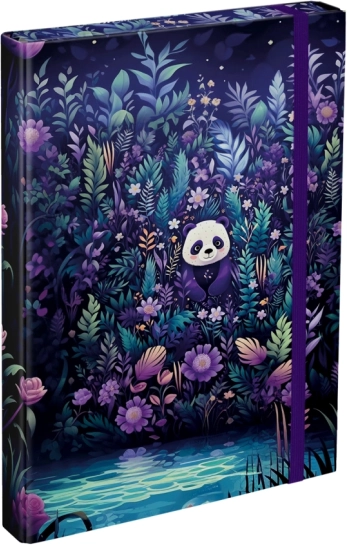 Φάκελος για σχολικά τετράδια A4 BAAGL Jungle Panda