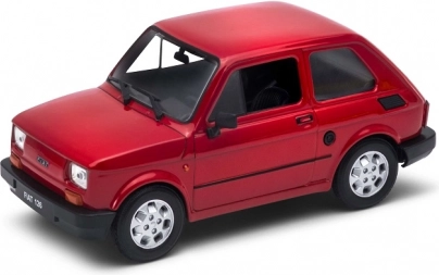 Μοντέλο αυτοκινήτου Welly Fiat 126p Maluch 1:21 κόκκινο