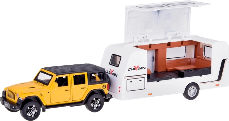 Λειτουργικό τροχόσπιτο με εξοπλισμό