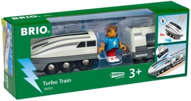 Τρένο Turbo BRIO – υπερταχεία ατμομηχανή με βαγόνι