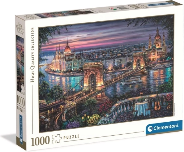 Clementoni παζλ High Quality Lights of the Danube 1000 κομμάτια