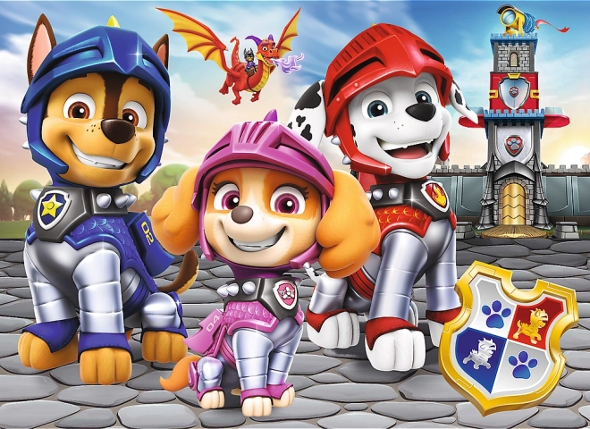 Παζλ miniMAXI PAW PATROL ιππότες 20 κομμάτια