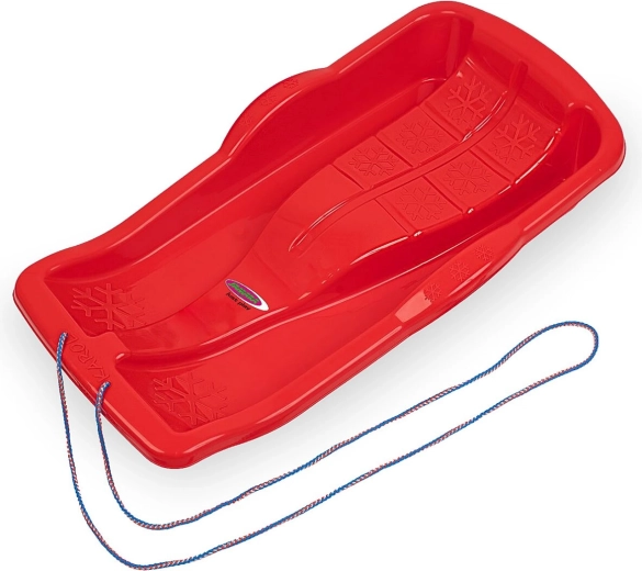 Παιδικό έλκηθρο Snow Play Karol 80 cm κόκκινο