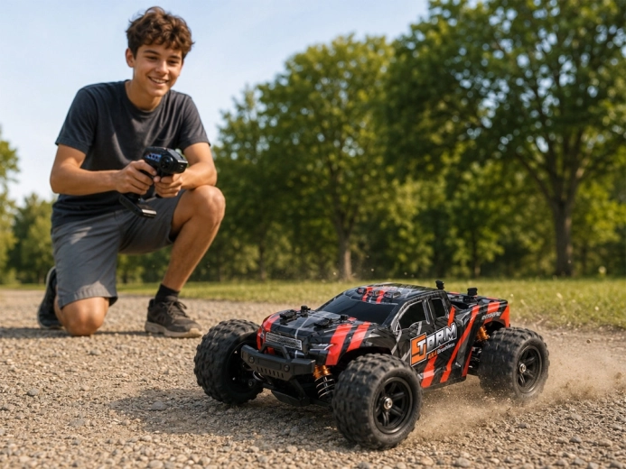 4WD, αμορτισέρ και ελαστικά εκτός δρόμου για σταθερότητα