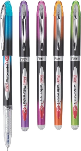 Στυλό gel Concorde Writometer, μίξη χρωμάτων
