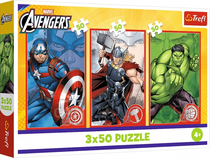 Παζλ 3x50 Disney Marvel The Avengers – ο ήρωάς σου