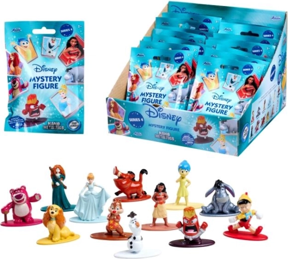 Disney nano φιγούρα σε σακουλάκι – μεταλλική συλλεκτική μίνι φιγούρα, 12 είδη