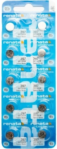Μπαταρία ρολογιού Renata 397 SR726SW 1,55 V