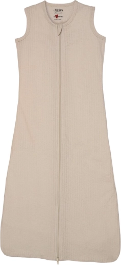 Lodger Hopper αμάνικος βαμβακερός υπνόσακος seersucker birch 68/80