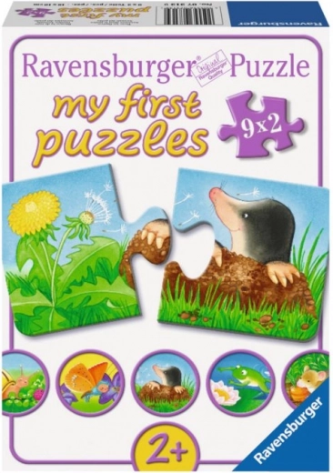 Ravensburger τα πρώτα μου παζλ – ζωάκια στον κήπο 9×2 κομμάτια
