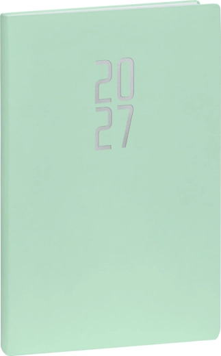 Notique εβδομαδιαίο ημερολόγιο Ponza 2027 μέντα 15 × 21 cm