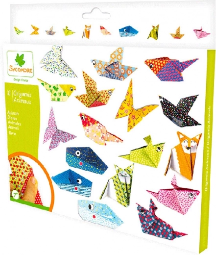Δημιουργικό σετ origami Ζώα