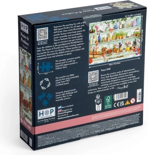 Ποιοτική κατασκευή House of Puzzles