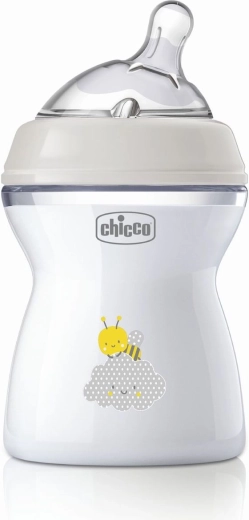 Chicco Natural Feeling αντικολικό βρεφικό μπιμπερό 250 ml για κορίτσι 2m+