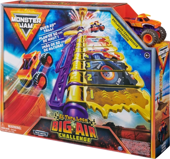 Σετ παιχνιδιού Monster Jam El Toro Loco Big Air Challenge 1:64