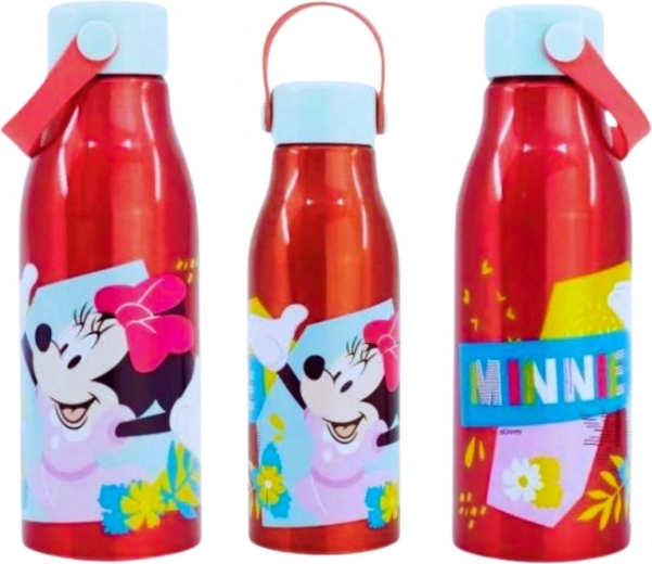 Αλουμινένιο μπουκάλι Minnie με σιλικονούχο λουράκι 760 ml