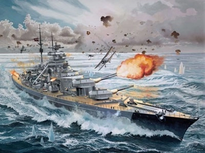 Πλαστικό μοντέλο θωρηκτού BISMARCK Revell